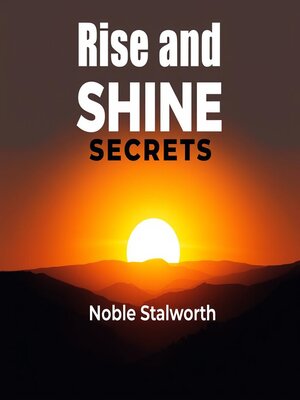 cover image of Rise and Shine Secrets